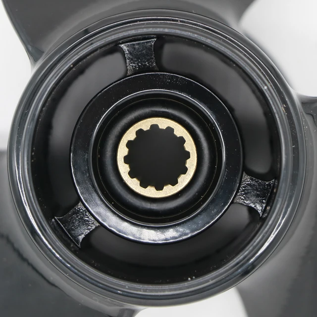 Boat Motor Propeller F8.5 8.9x8.3 - Aluminum Alloy 3-Blade Prop For Tohatsu, Nissan, Mercury Outboards