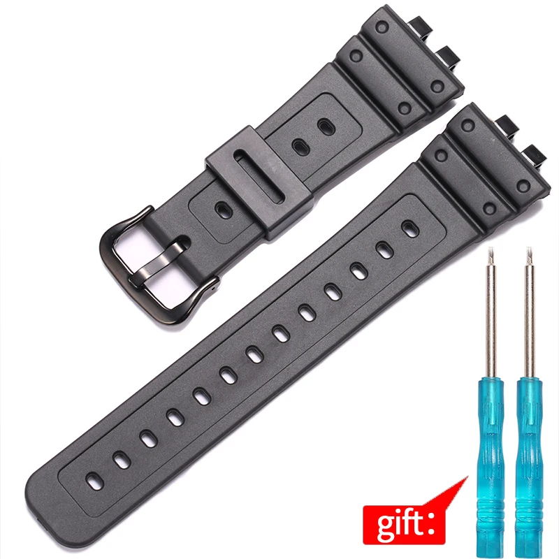 thumbnail image 1 of Correa de resina adecuada para GMW-B5000 Pulsera de repuesto impermeable Hebilla de pasador de goma para hombres Accesorios de reloj, 1 of 5