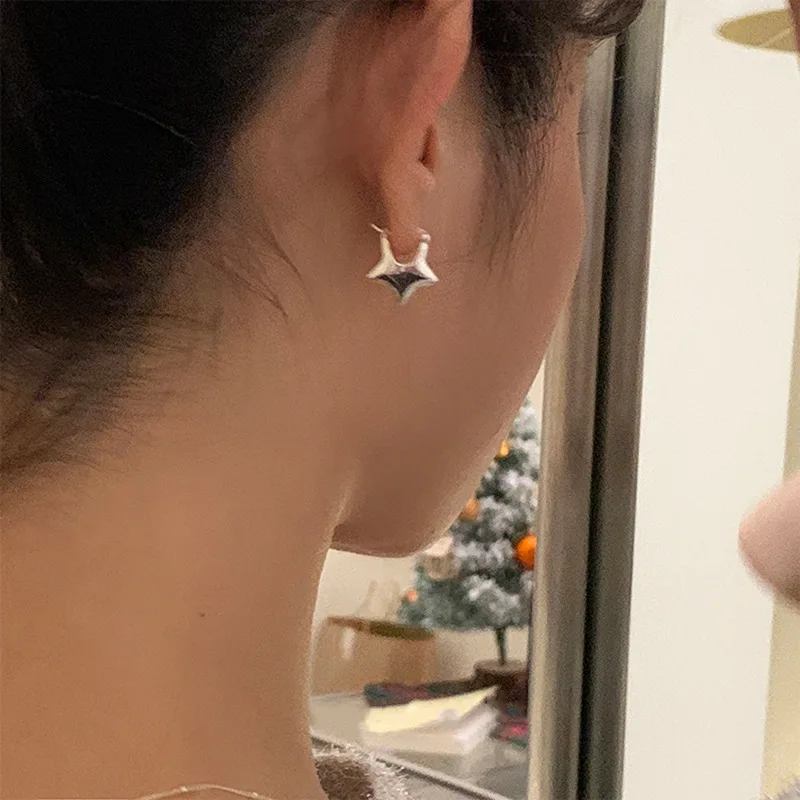 Fashion Sweet Cool Y2k Pentagram Earrings 2023 Trendy Design