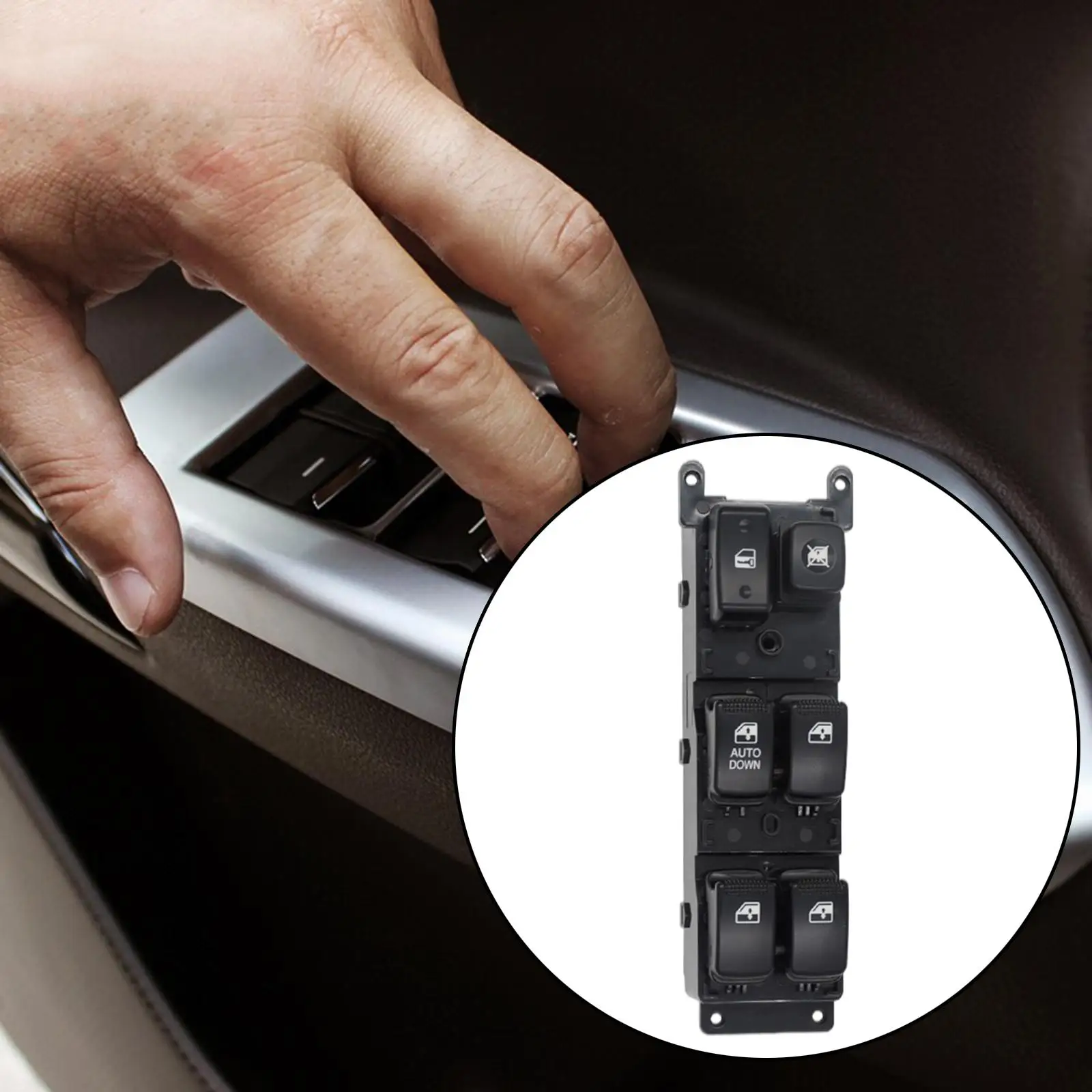 Electric Passenger Window Switch Replace Fit for  Rio 2006-2010