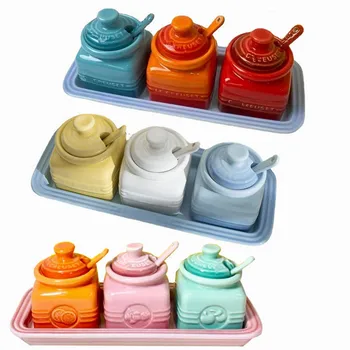 Ceramic Spice Jar Set 1