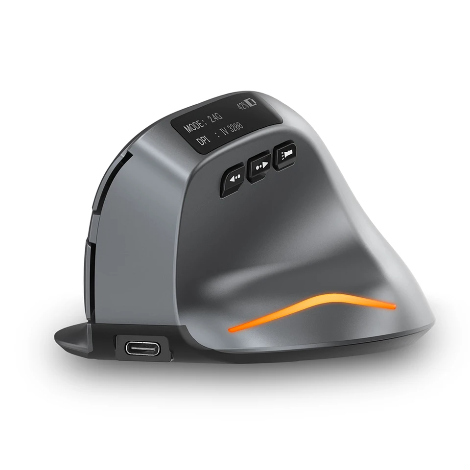 Ergonomic Rechargeable Vertical Gaming Mouse 3200DPI