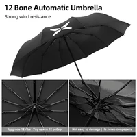 Car Fully Automatic Folding Umbrella Sunshade Accessories For Xpeng P7 G3 G3i G9 P5 X2 N5 F30 H93 Beta 2019 2020 2021 Parasol 3