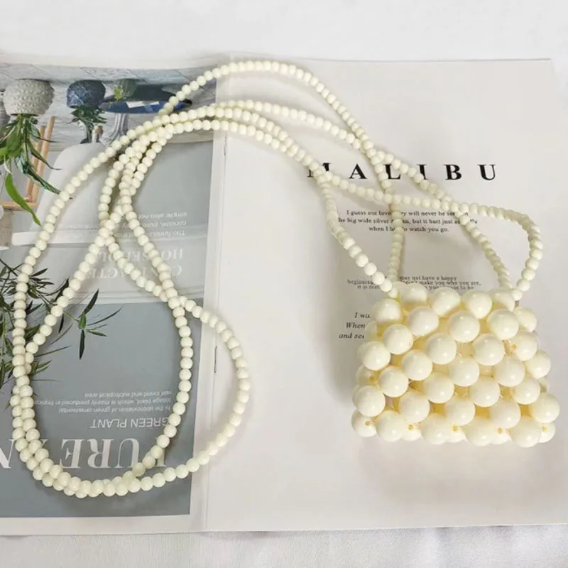 thumbnail image 1 of Bolso de mano con correa larga para el hombro y cuentas, bolso de mano con solapa y perlas verdes, bolso de mano con perlas y bolso de mano para mujer, mini bolso cruzado para mujer, 1 of 5