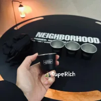NBHD outdoor camping travel portable small wine glass storage bag four-cup set 1