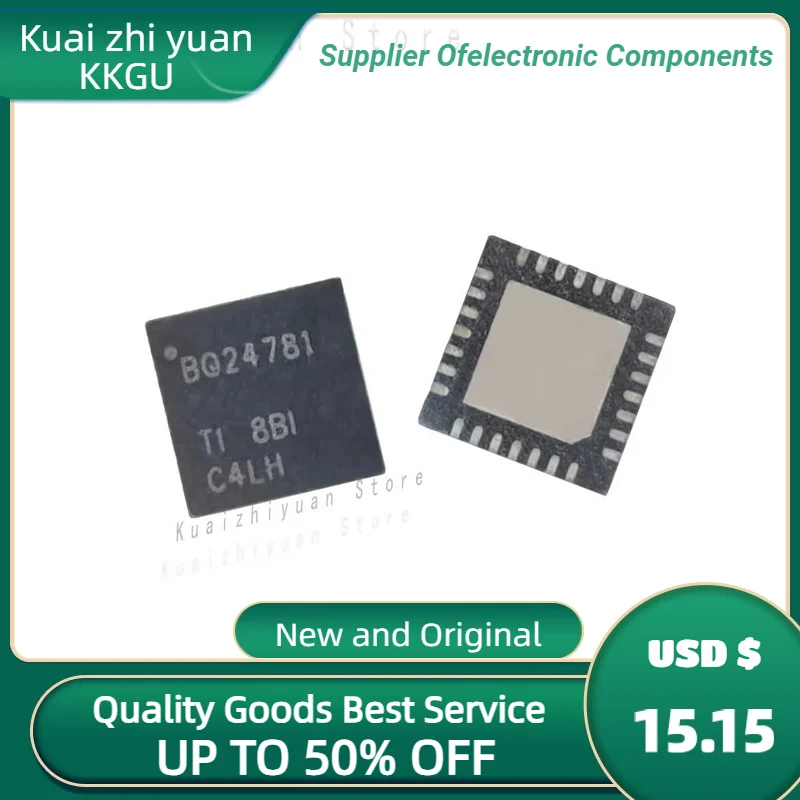 

2PCS/Lot New And Original BQ24781RUYR BQ24781 24781 QFN-28
