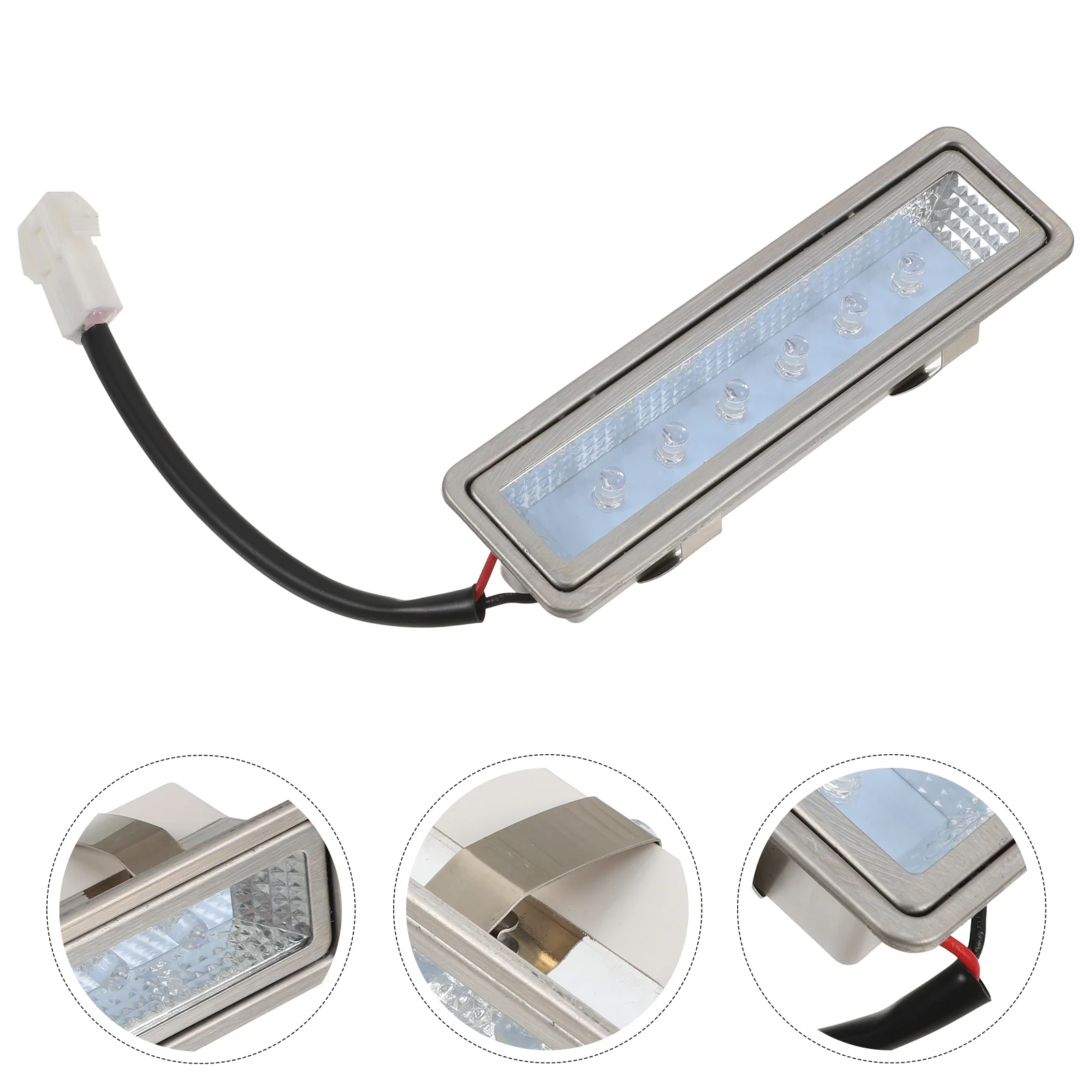 White LED Range Hood Light Bulb Aluminum Alloy Kitchen Stove Lamp