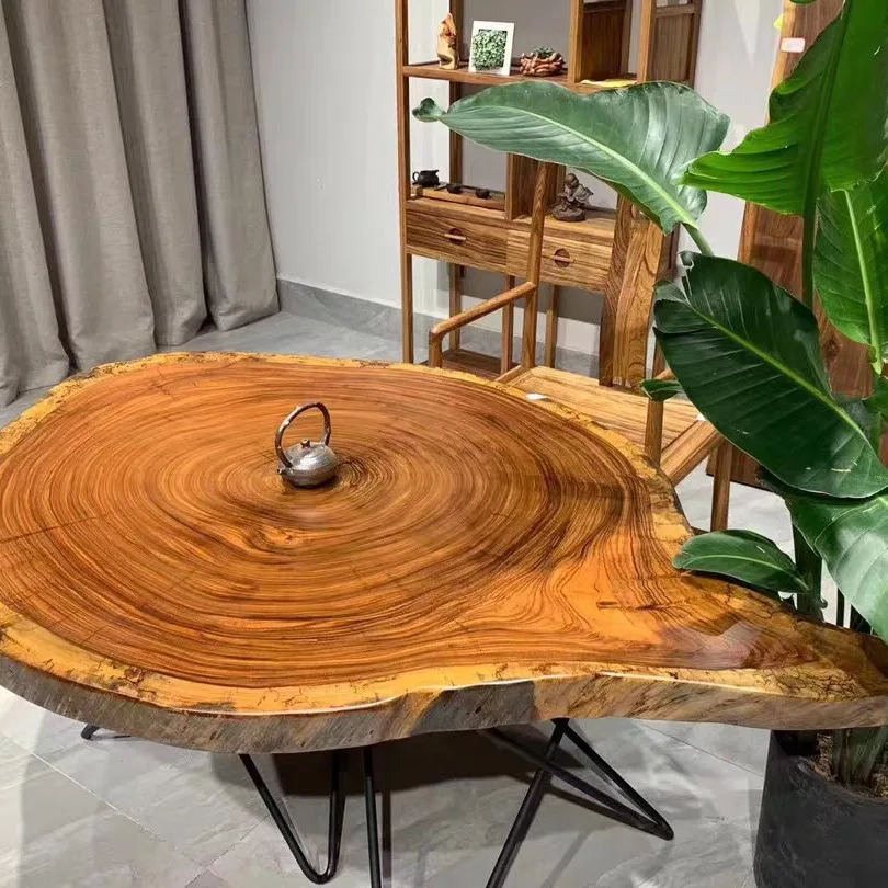 Latest design outdoor office restaurant dining wood coffee tables