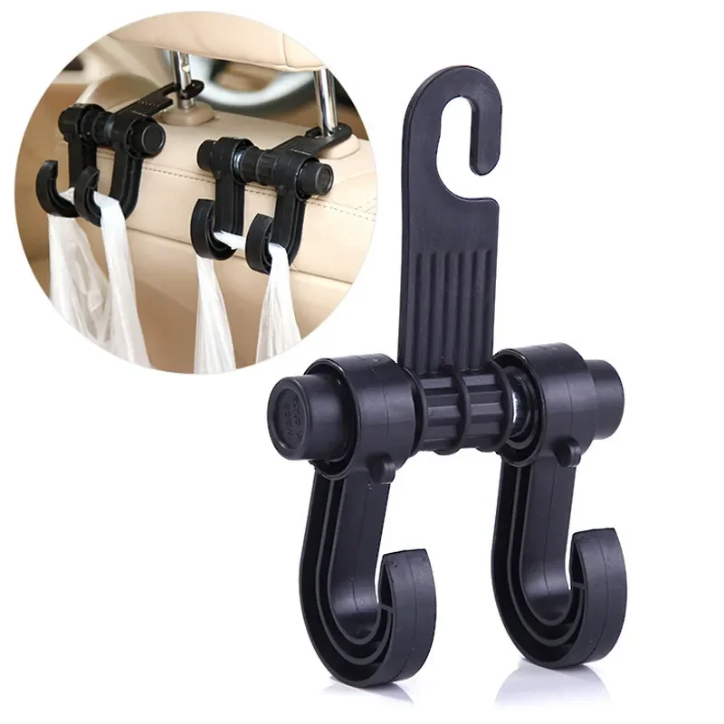 Universal Car Seat Back Hook Multi-functional Metal Auto Car Seat Headrest Hanger Bag Hook Holder Interior Accessories