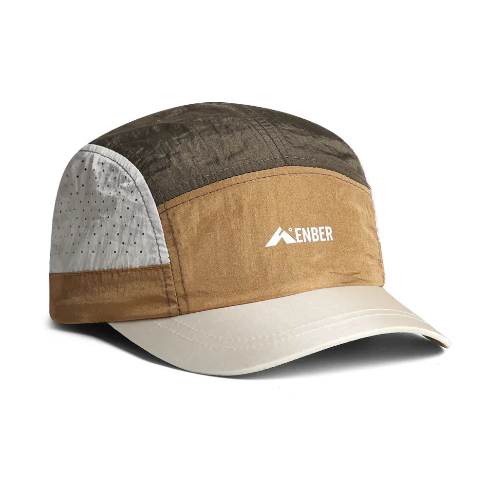 Semi-customized multi-color quick-drying baseball cap for outdoor hiking and trekking, providing shade and breathability.