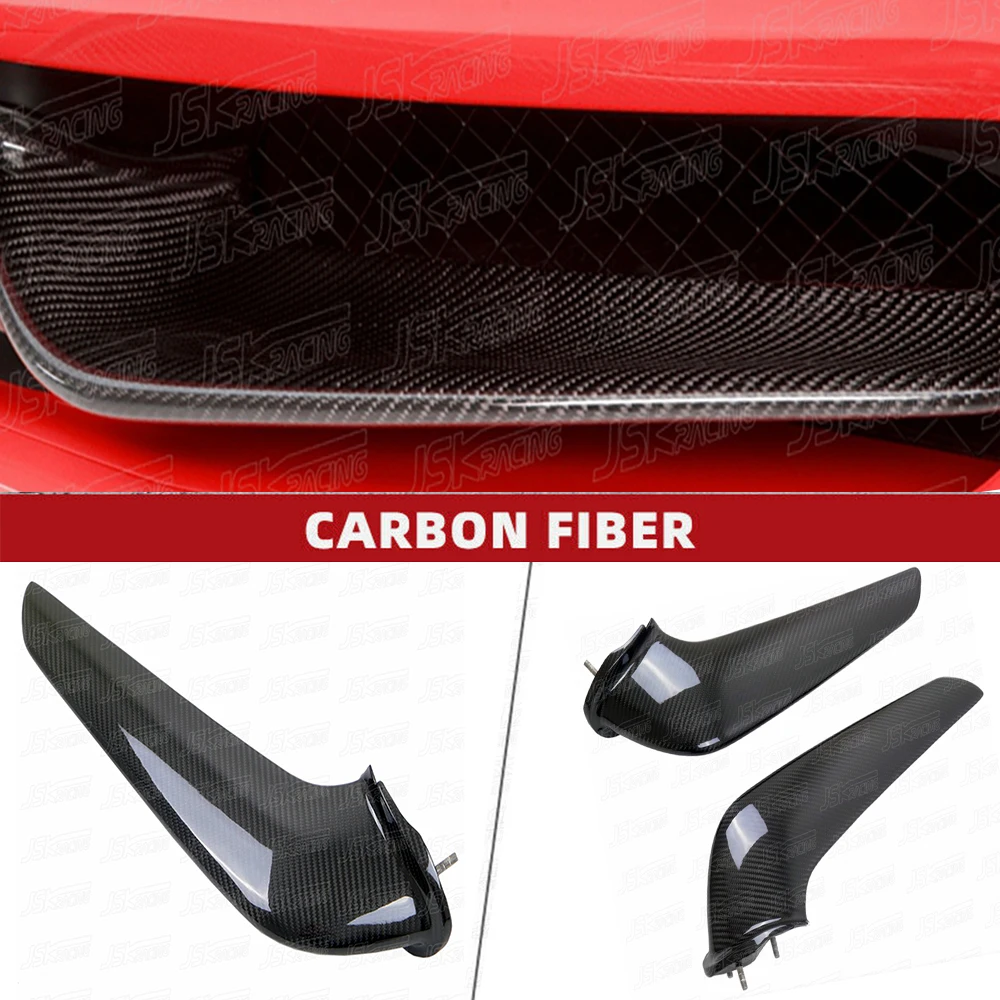 

For Ferrari 458 Italia And Spider 2011-2013 Carbon Front Spoiler Wings