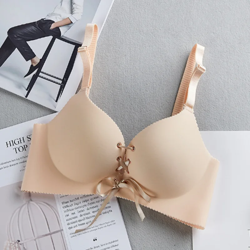 Seamless Bra Sexy Bras for Women Fashion Push Up Lingerie Wireless Bralette Cotton Brassiere Underwear Female Intimates