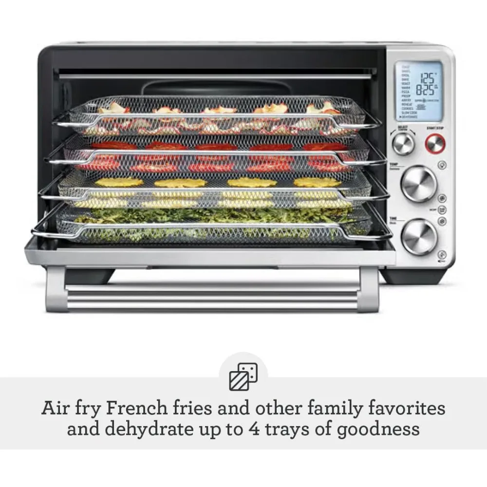 the Smart Oven® Air Fryer Pro, Convection Countertop Oven, Air Fryer Toaster Oven Combo, BOV900BSS 5