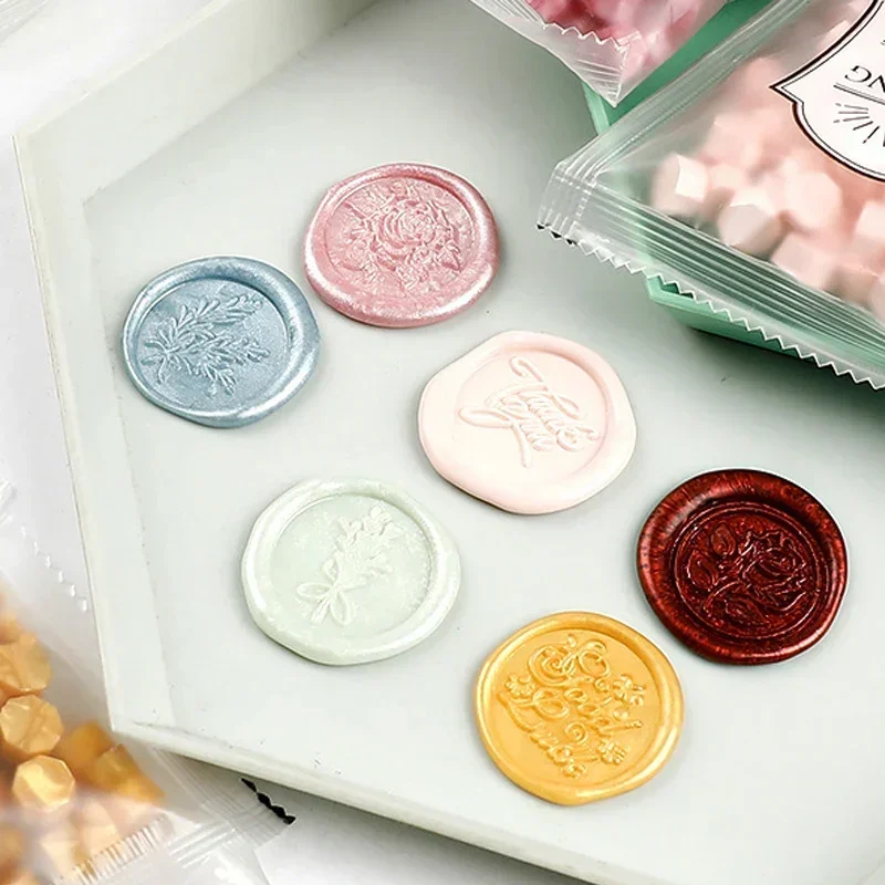 250PCS Sealing Wax Seal Beads for DIY Wedding Invitation Envelope