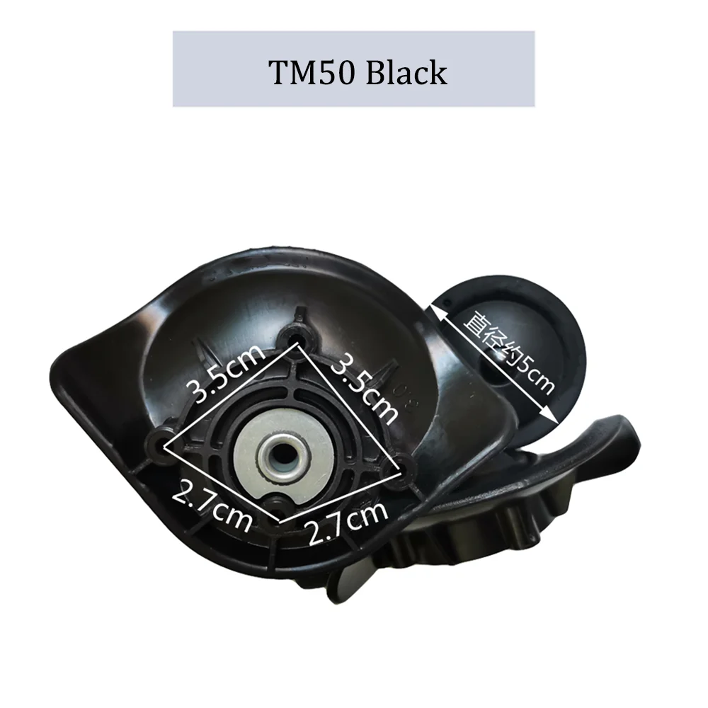 For HINOMOTO TM50 Nylon Luggage Wheel Trolley Case Wheel Pulley Sliding Casters Universal Wheel Slient Wear-resistant Repair