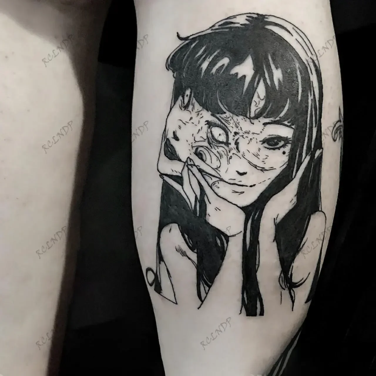 Anime Tattoo 1 Year Healed : r/agedtattoos