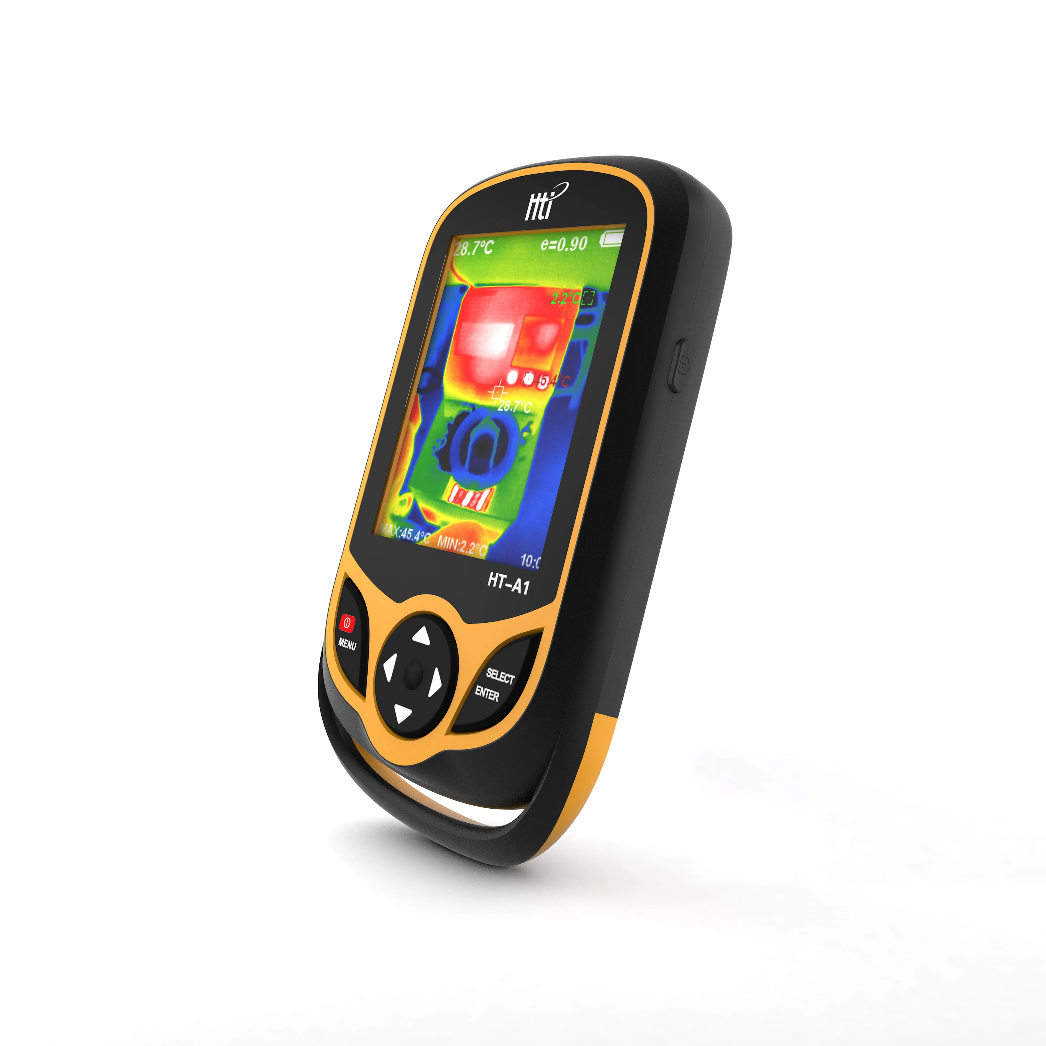 

HTI 2021 In Stock infrared cell phone camera HT-A1 220*160 resolution warm camera thermo camera