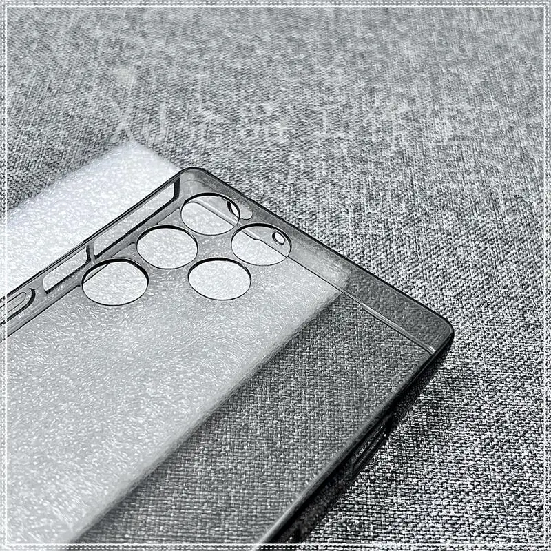 Sleek Black Shockproof TPU Silicone Case - Simple & Lightweight Design