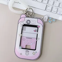 Cartoon Acrylic Photocard Holder & Display Stand (Pink phone)