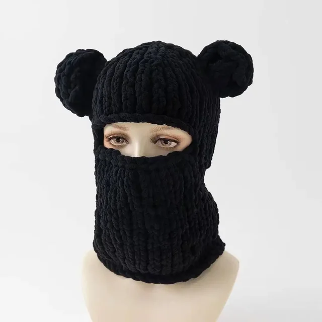 Knitted Fun Balaclava Mask Hat 19