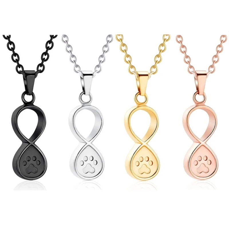 Pet Ashes Necklace Locket Necklace for Animal Pet Mom Locket for Ashes/Hair