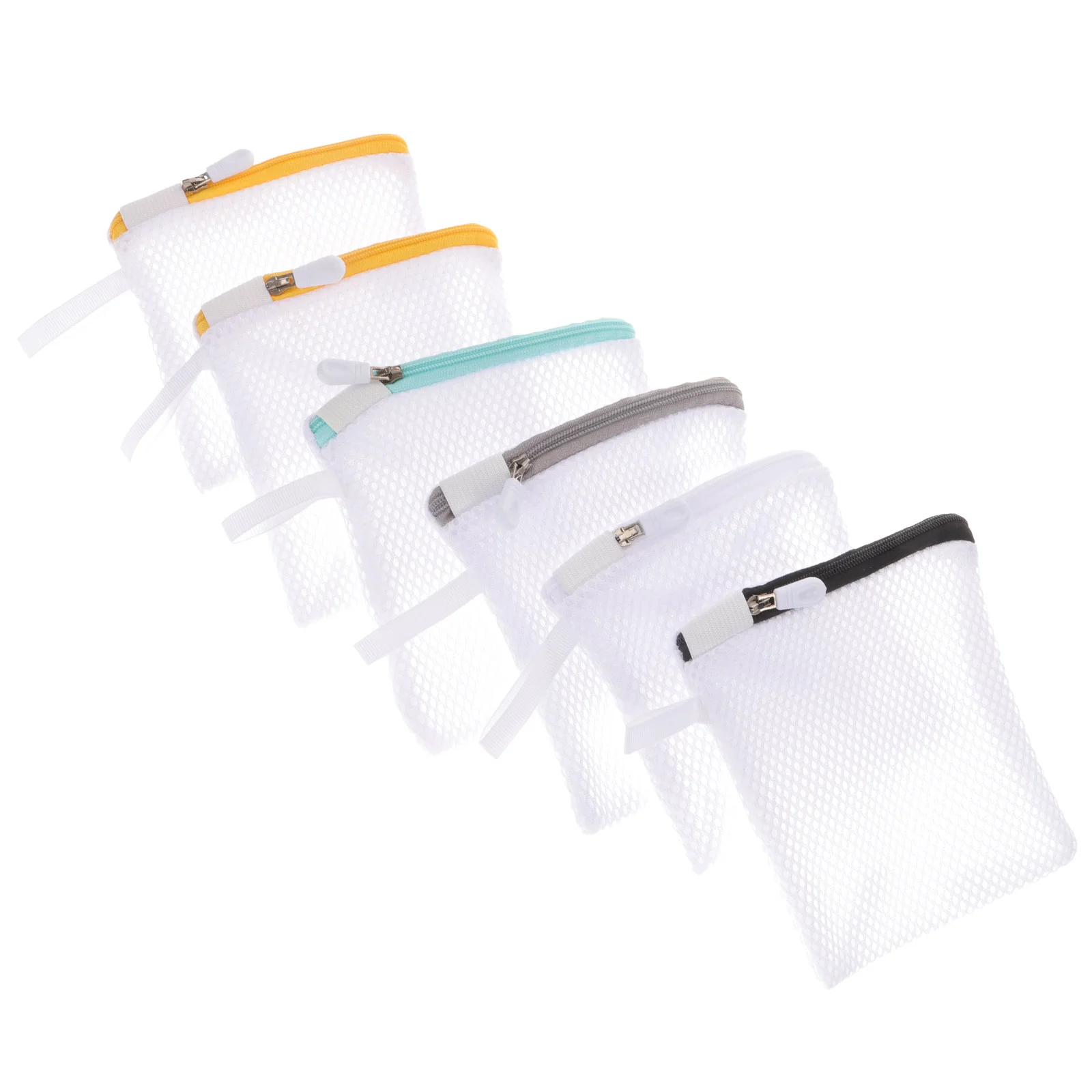 6 Pcs Laundry Bag Portable Basket Protecting Wash Underwear Washing Mesh Sandwich Women's Organizer 2