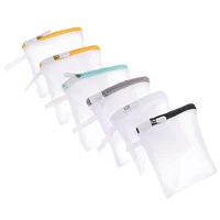 6 Pcs Laundry Bag Portable Basket Protecting Wash Underwear Washing Mesh Sandwich Women's Organizer 2