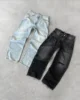 Washed Ripped Jeans Men's American Retro High Street Couple Bag Embroidery Quality is higher than peers in all seasons 1