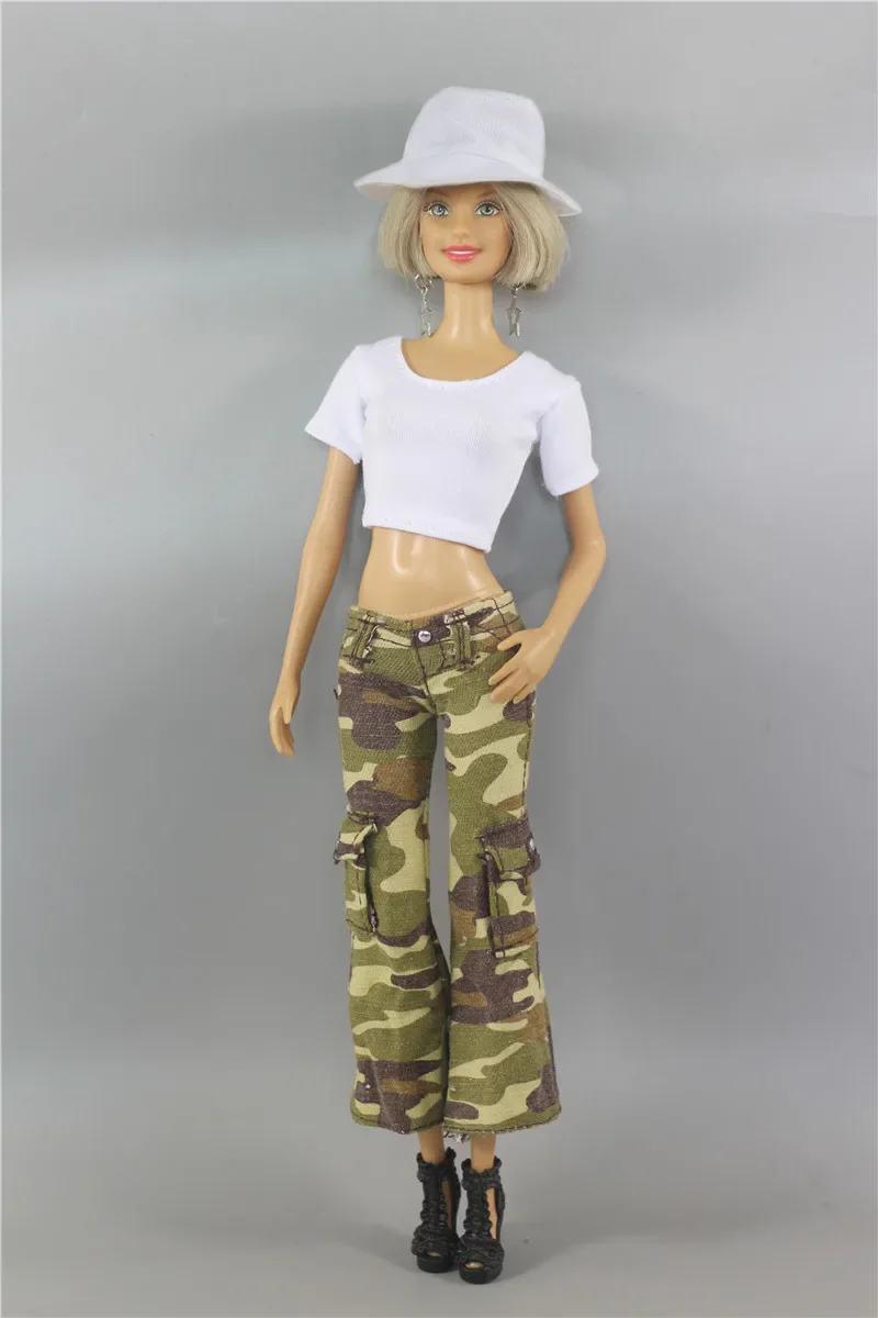 1 Set Doll Clothes 1:6 Scale Dress Outfit for 11.5 Inch 30cm Doll Many Style for Choice Gifts for Girls Doll Accessories #9