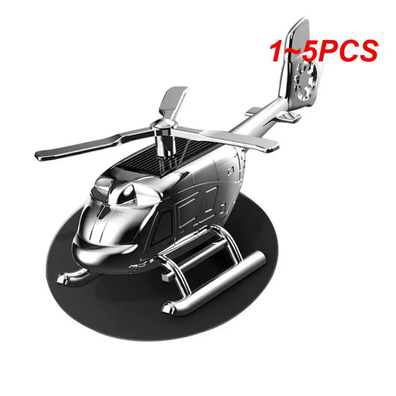 

1~5PCS Car Air Freshener Solar Rotating Car Aromatherapy Zinc Alloy Car Perfume Auto Air Purifier For Home Office Diffuser