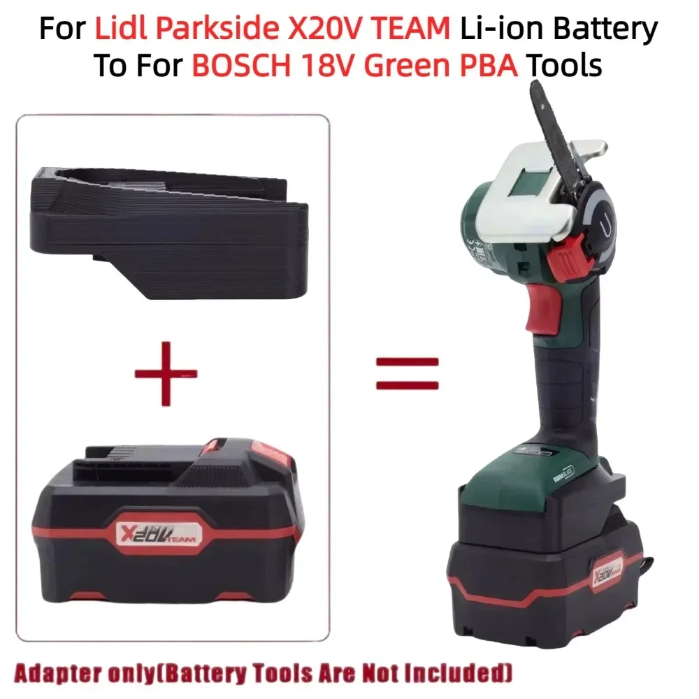 Adapter/Converter for Lidl Parkside X20V TEAM Li-ion Battery TO