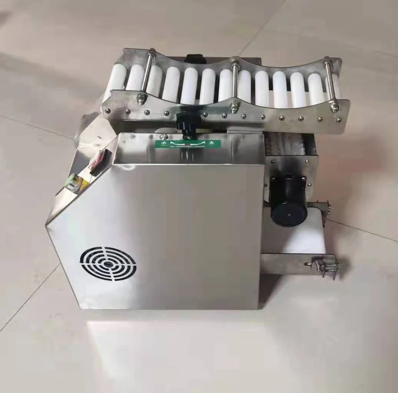 dumpling wrapper machine round Stainless steel electric wonton Skin maker slicer machine rolling press pastas commercial 220110v