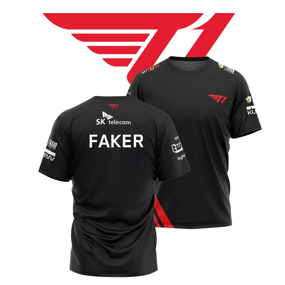 T1 Esports Club 2020 Commemorative Jersey T-shirts Faker Fans