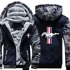 Mustang Hoodies Men Streetwear Coat Wool Liner Jacket Cool Mustang Sweatshirts Warm Hoody 4