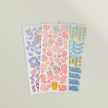 

Korean Stationery Cartoon Kawaii Cake Bear Series Sticker DIY Scrapbooking Happy Planning Diary Photo Album Decorative Stickers