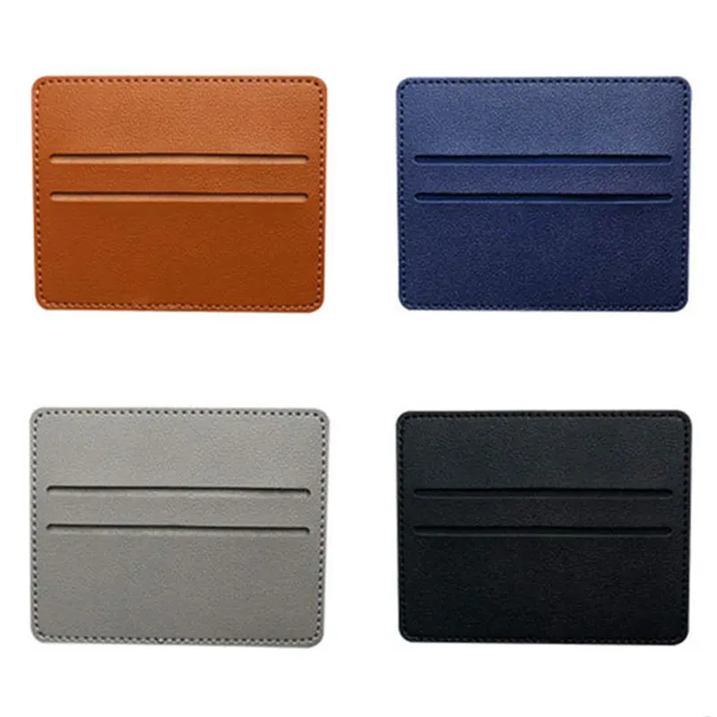 

Новое поступление, винтажный маленький кошелек, тонкий держатель для кредитных карт, чехол для удостоверения личности, мини-кошелек, мужской Ультратонкий однотонный кошелек для карт