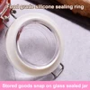 Glass Sealed Jar Food Grade Pickled Vegetables Pickled Vegetables Honey Soaked Wine Jam Tea Coffee Storage Jar Buckle Glass Jar 5