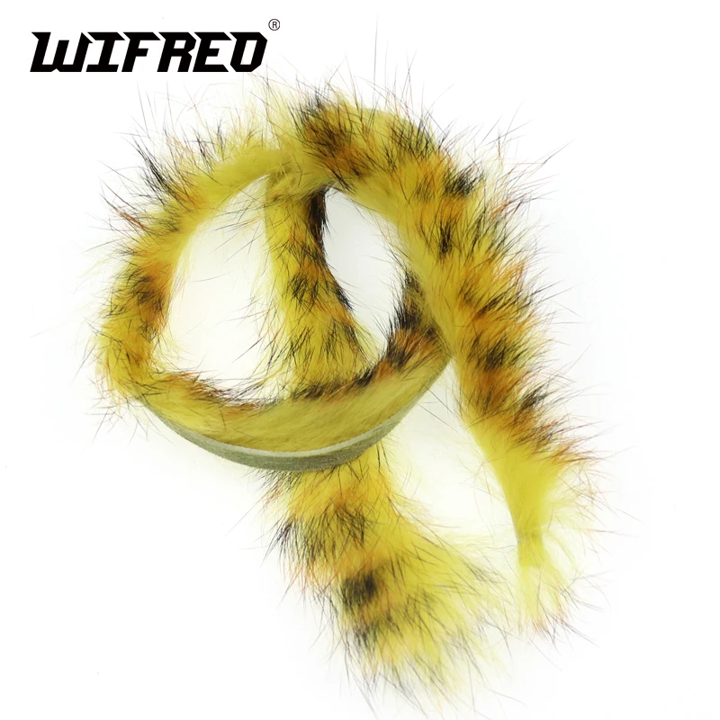 

Wifreo 12 шт. ремешки из натурального кроличьего меха для вязания нахлыстом