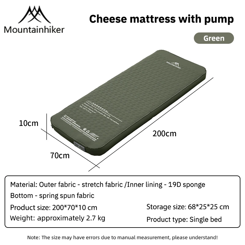 main image of MOUNTAINHIKER New Upgrade Inflatable