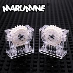 Marumine Building Block Technology Parts Machinery Automobile Gear Worm Brick MOC 76019 6588 4716 Assembly Accessories Gift Toy