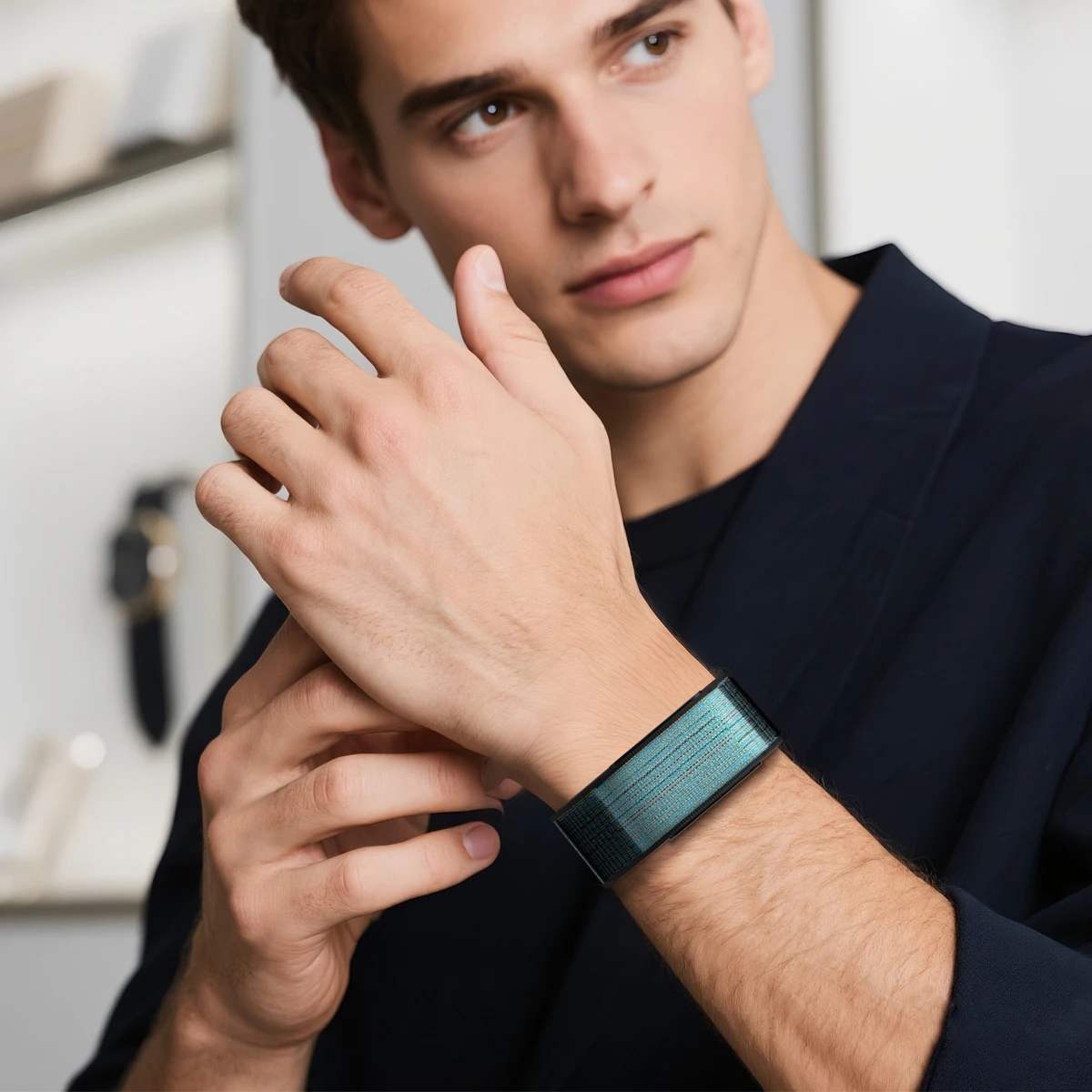 Nylon Loop Sport Bands - Adjustable Replacement Bracelet Strap