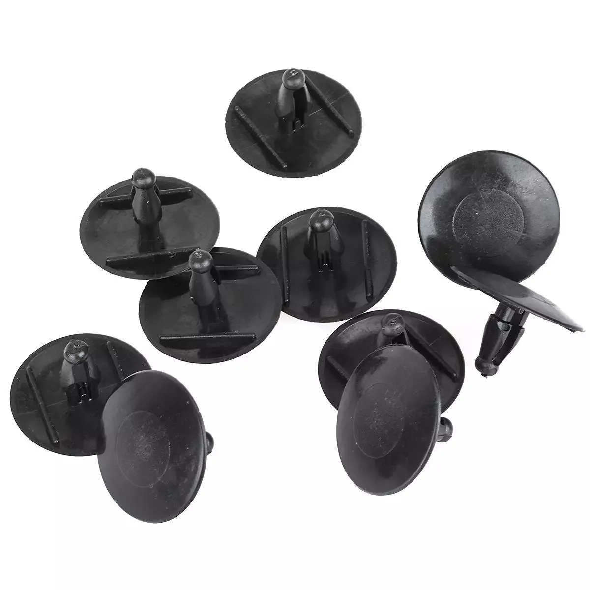 10PCS Nylon Hood Front Fender Fastener Rivet Clip for Toyota Supra Rav4 Celica, Prius, Avensis