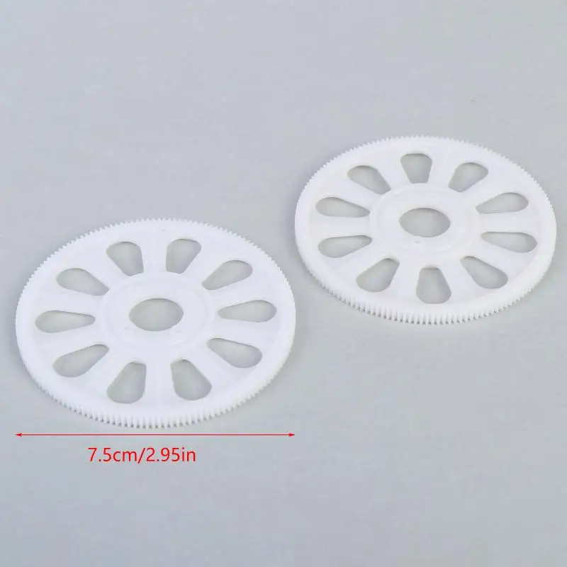 Engrenage principal drone 450 150T blanc 3 pièces TL45155-01