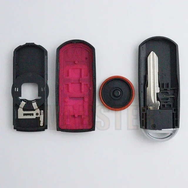 สําหรับ MAZDA 3 5 6 8 CX5 CX7 CX9 CX-5 CX-7 CX-9 MX-5 MX5 Miata RX-8 X-5 Summit Axela Atenza M3 M6 รถ Key FOB กรณี SHELL 4