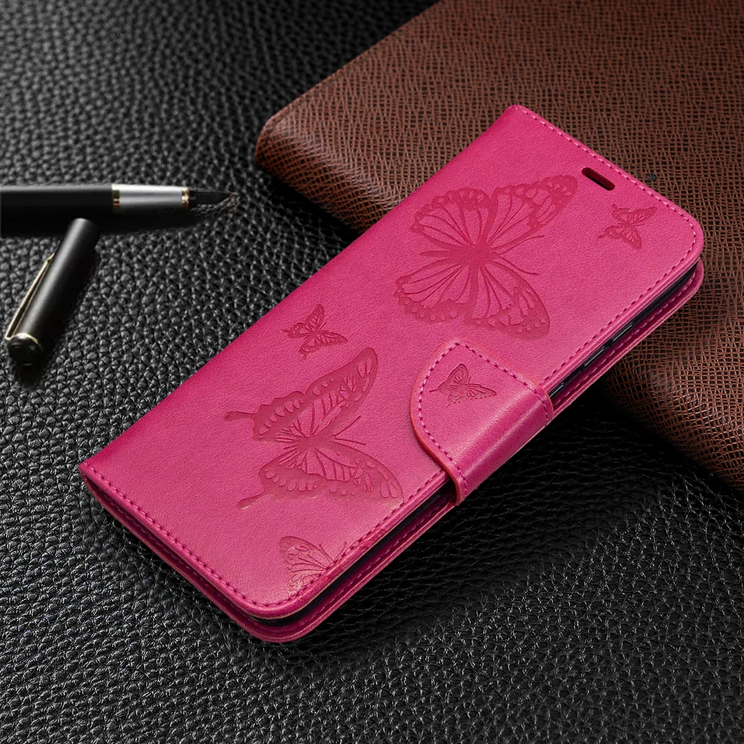 Leather Wallet Flip Case - Elegant Protection and Style