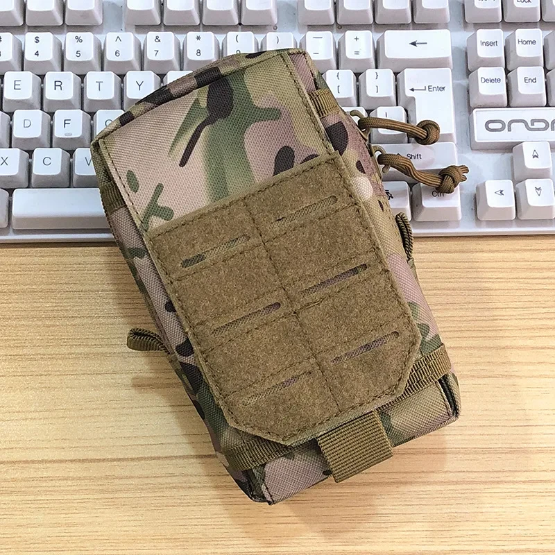 Tasche Männer Spezielle Gürtel Wasserdichte Lauf Handy Tasche Molle Edc Survival Kit Brieftasche Rucksack – Detail 4
