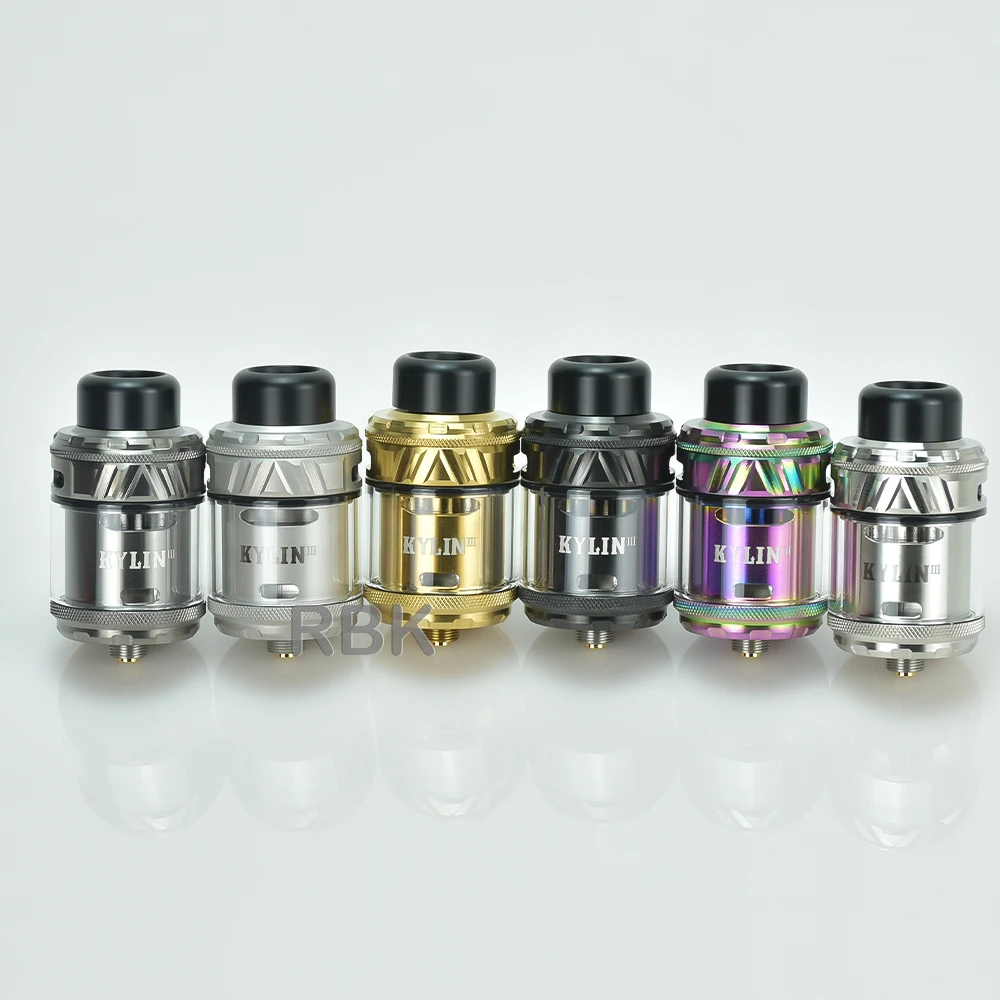 

Kylin V3 RTA Tank atomizer 4ML 6ML vape Single/Dual Coil Electronic Cigarette Vaporizer vape rta vs Vaporizer zeus x rta