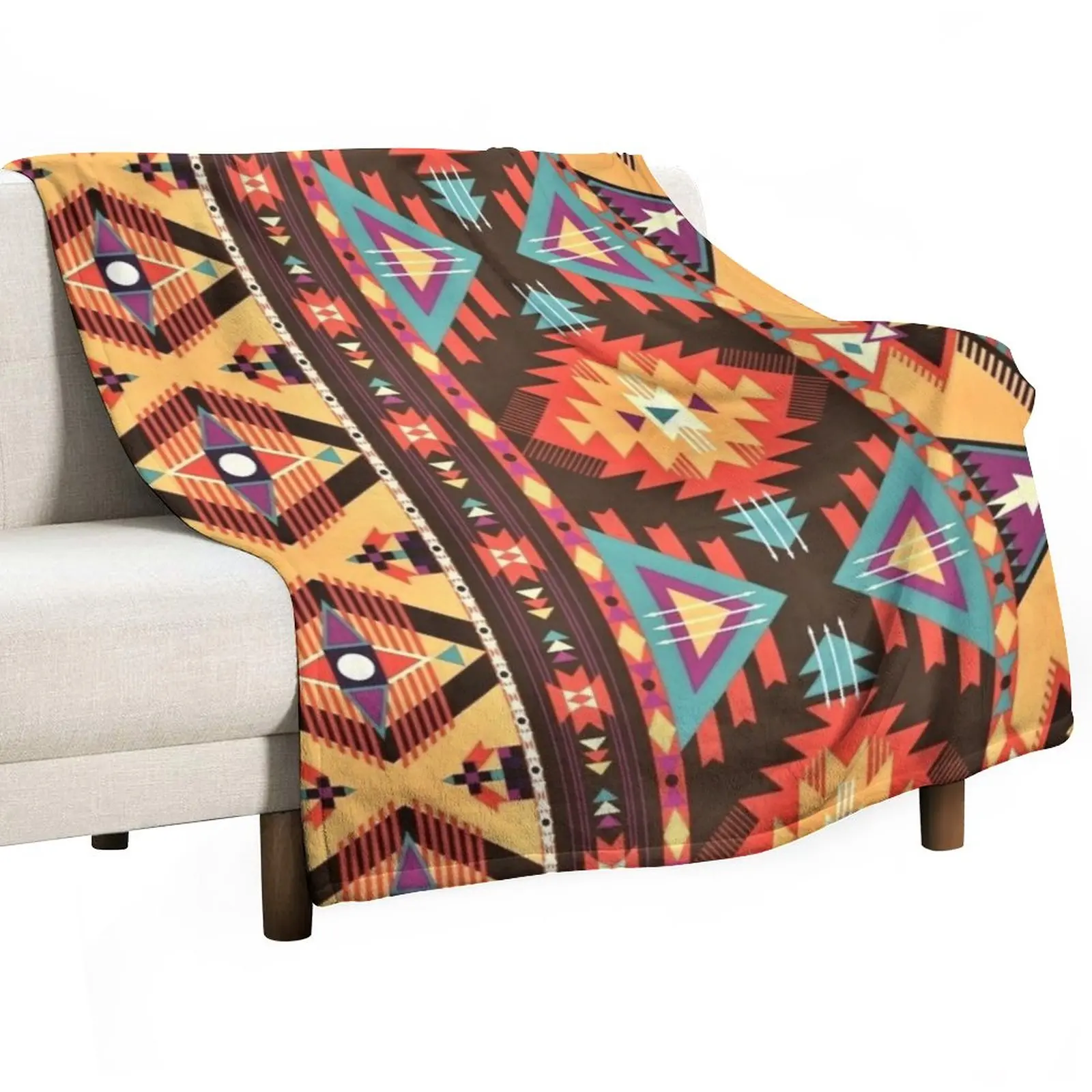 

African style Design Print Patchwork Kitenge Ankara Nigeria. Throw Blanket valentine gift ideas Beach Blanket