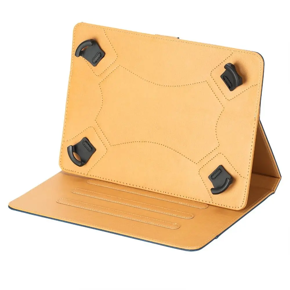 Universal Tablet Case 7/8/9/10 inch Dual Color PU Leather Multi-Angle Viewing Stand Cover Shockproof Protective Shell