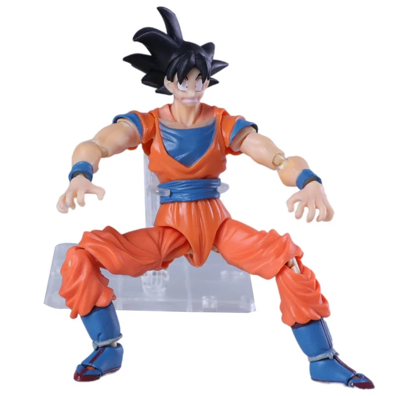 1:6 Dragon ball super saiyan concorrente filho goku figuras de ação cabelo  preto fazer um punho coleção modelo brinquedo para presentes set -  AliExpress